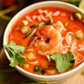 Seafood with Vegetable Soup